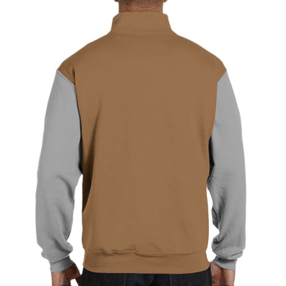 Pinwear Hidden Half-Zip Placket Hoodie